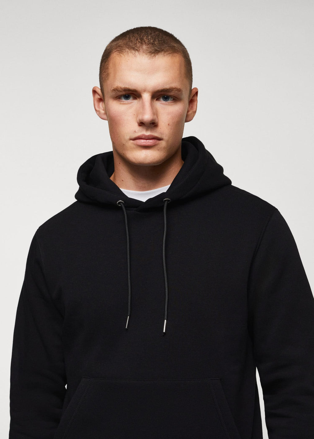 Sudadera algodón canguro capucha