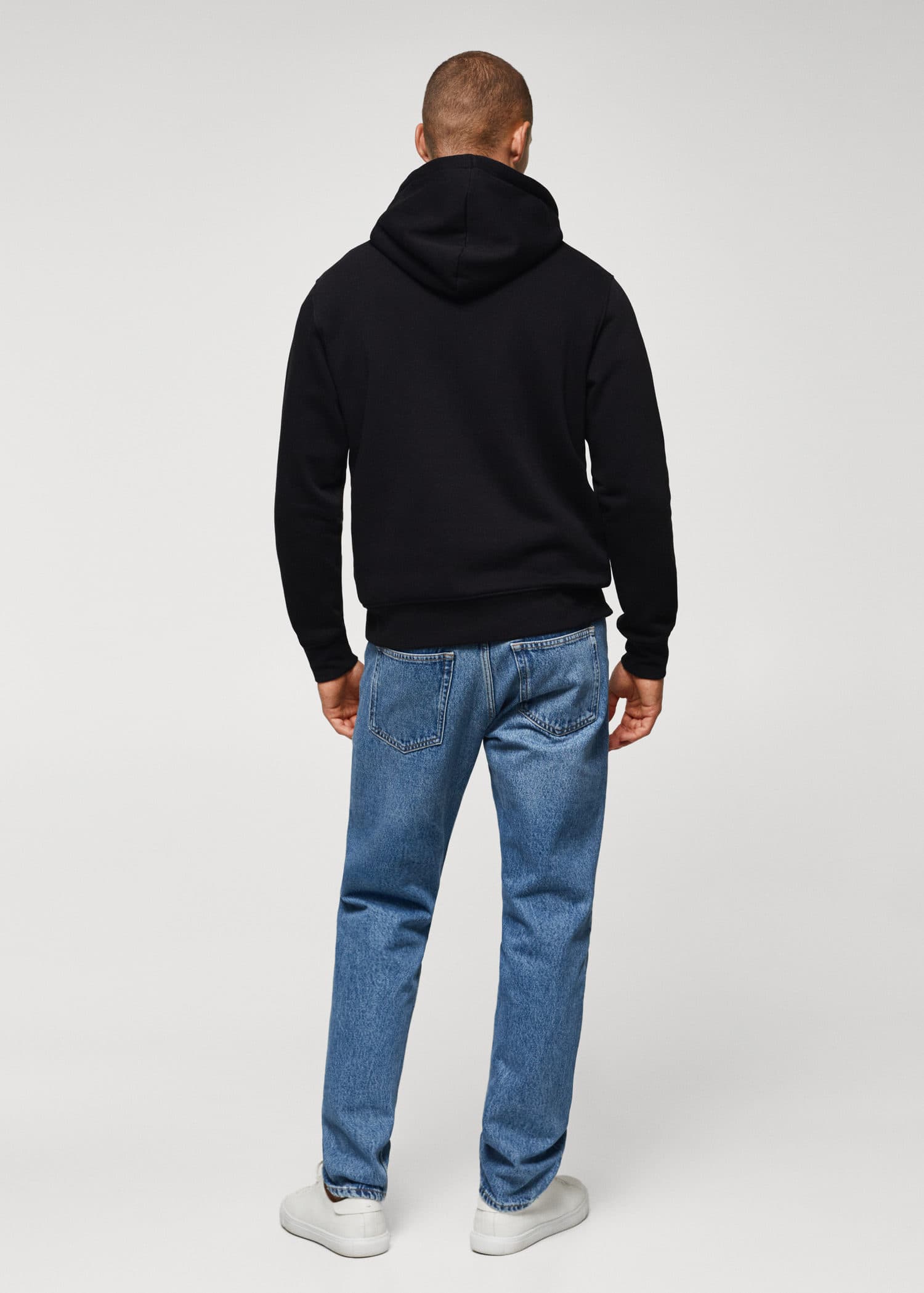 Sudadera algodón canguro capucha