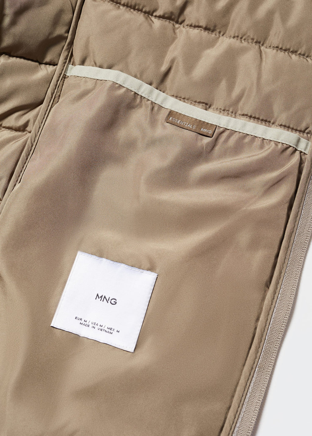 Chaleco acolchado ultra ligero water-repellent