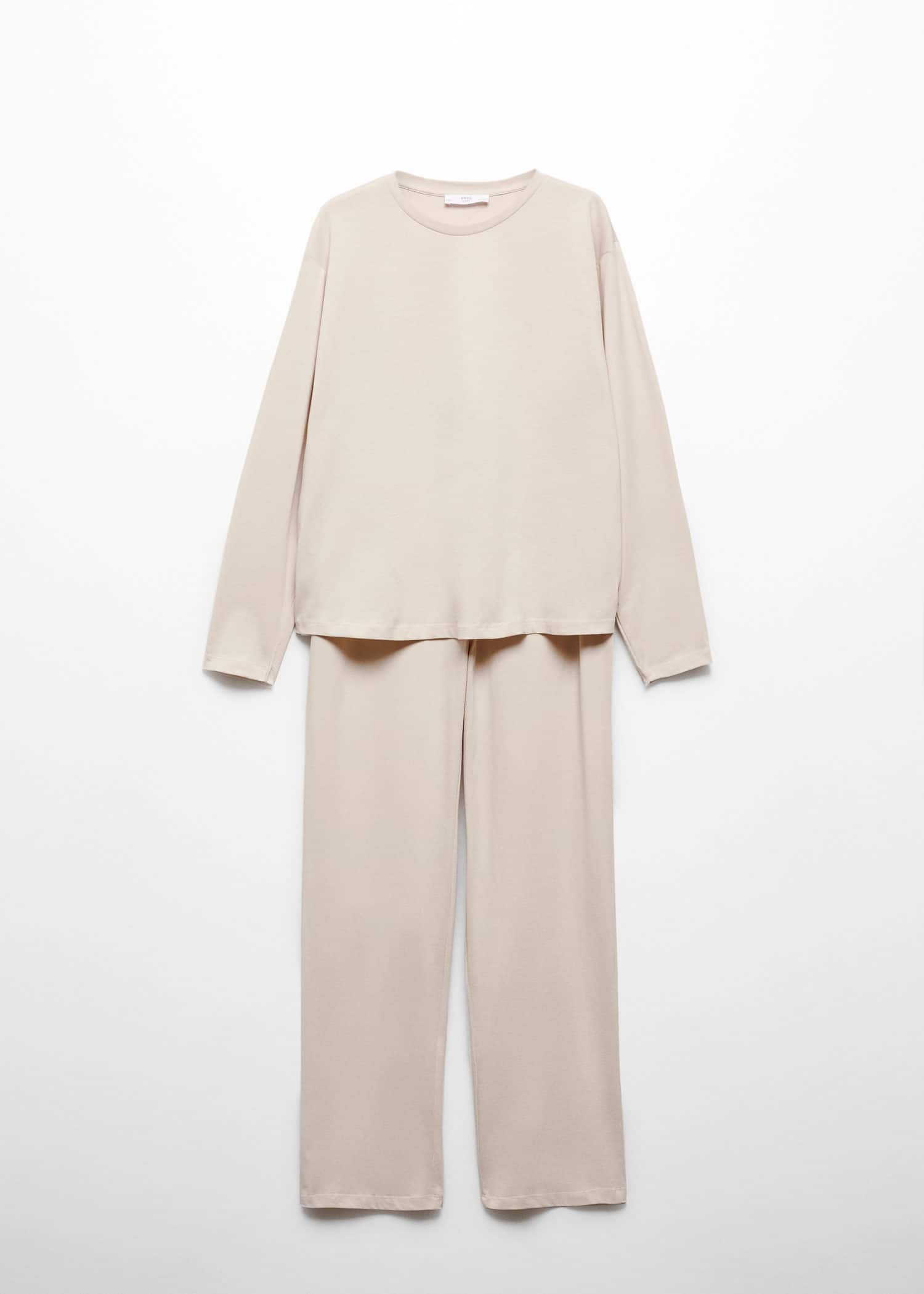 Pijama largo algodón