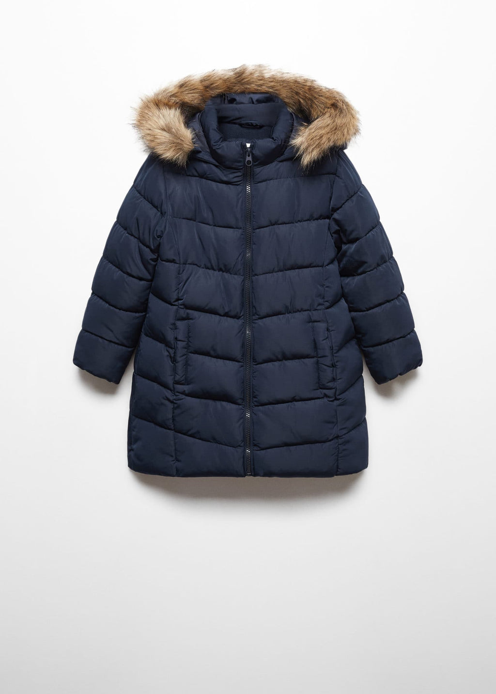 Anorak largo acolchado