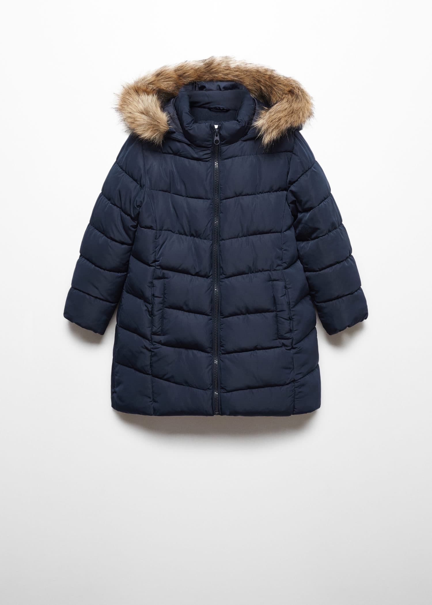 Anorak largo acolchado