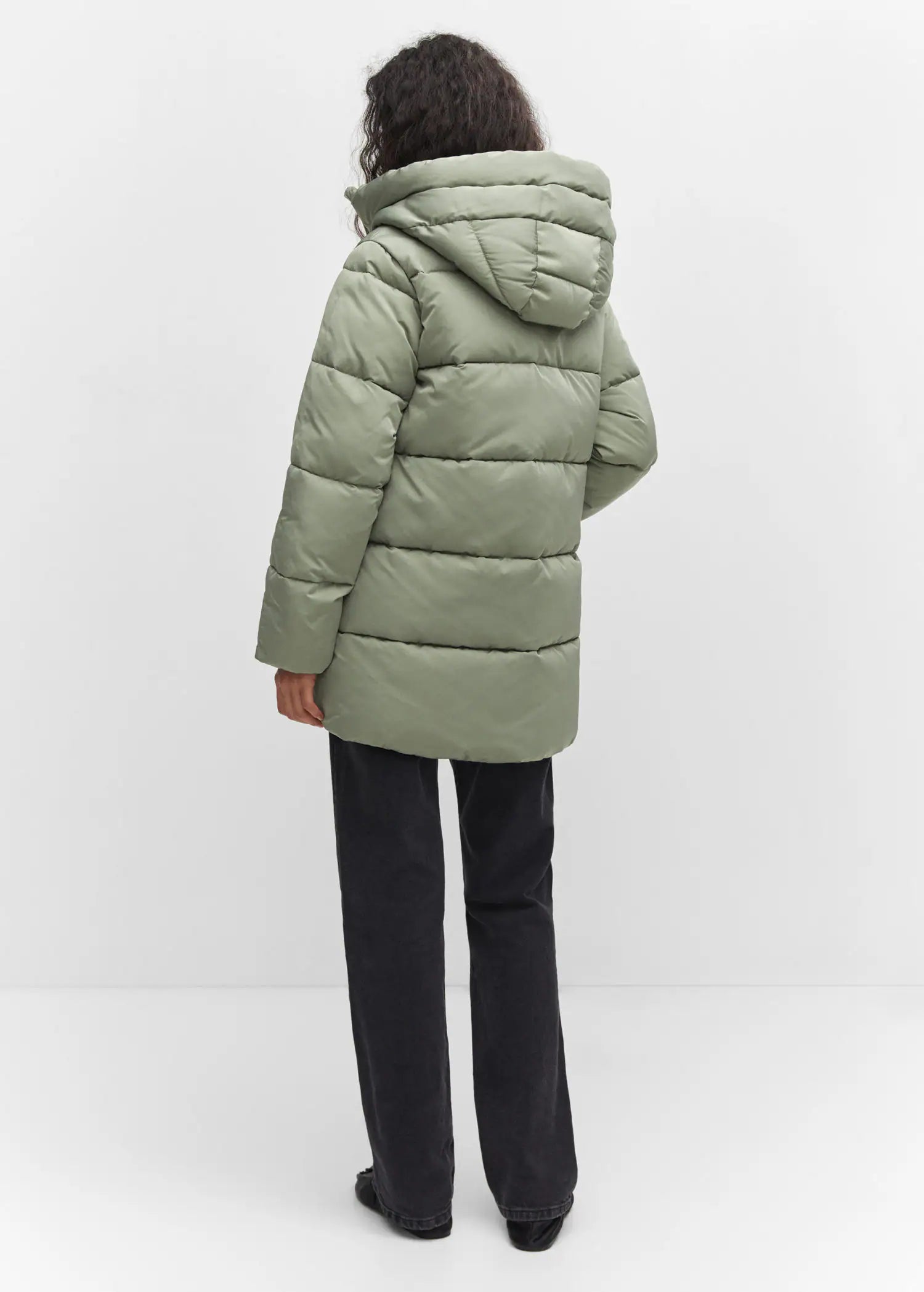 Anorak acolchado capucha