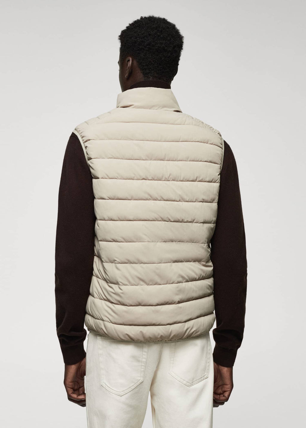 Chaleco acolchado ultra ligero water-repellent