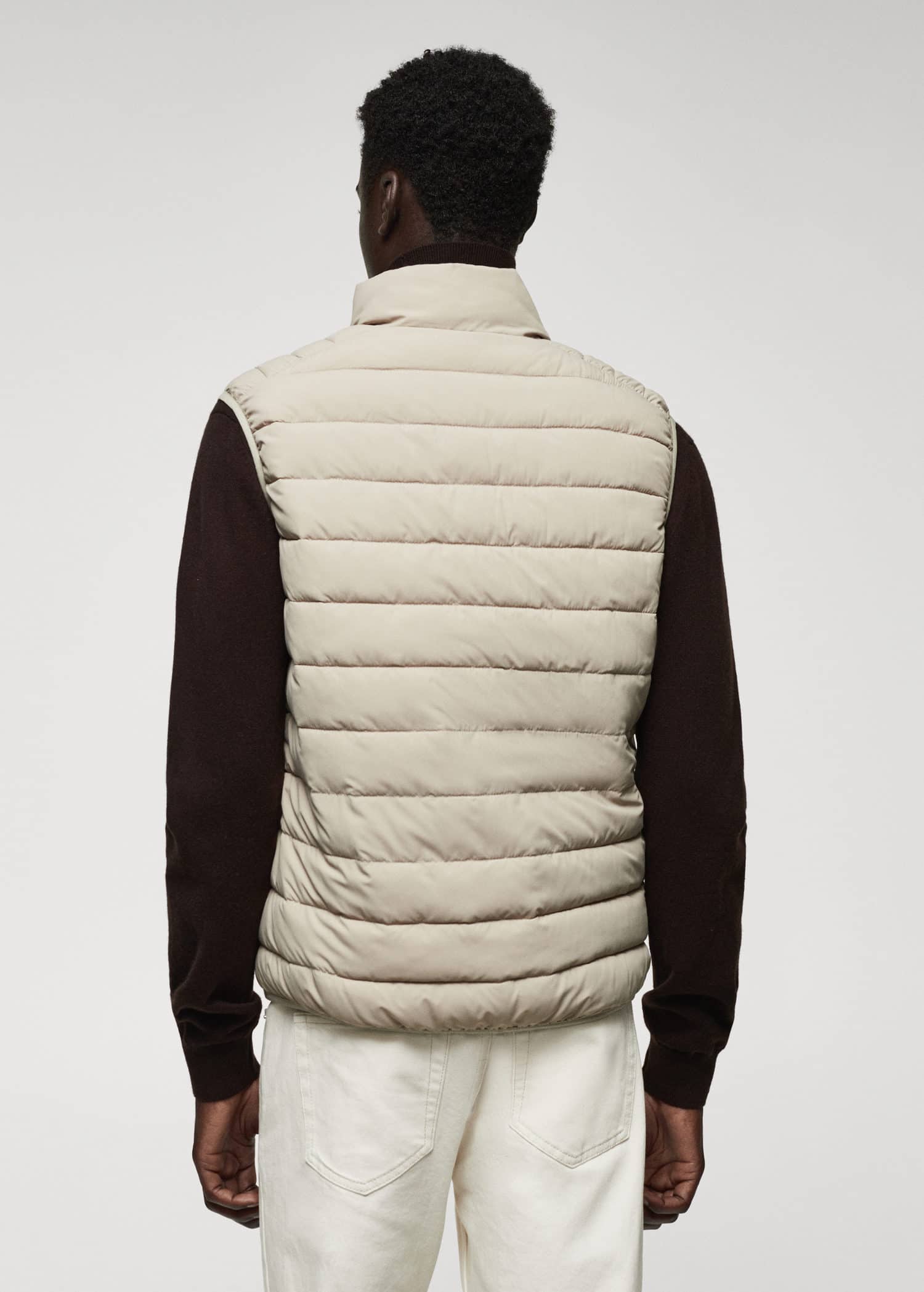 Chaleco acolchado ultra ligero water-repellent