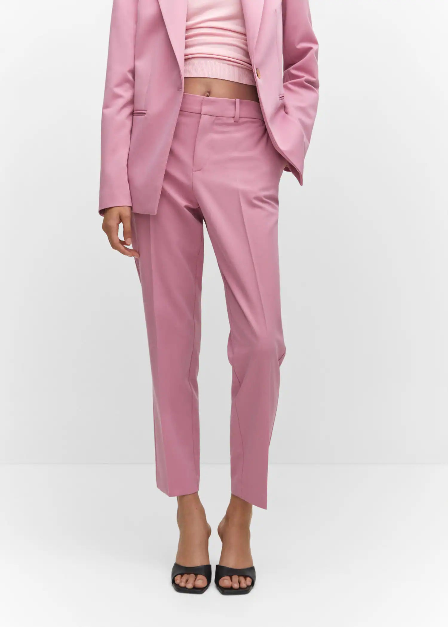 Pantalón recto traje