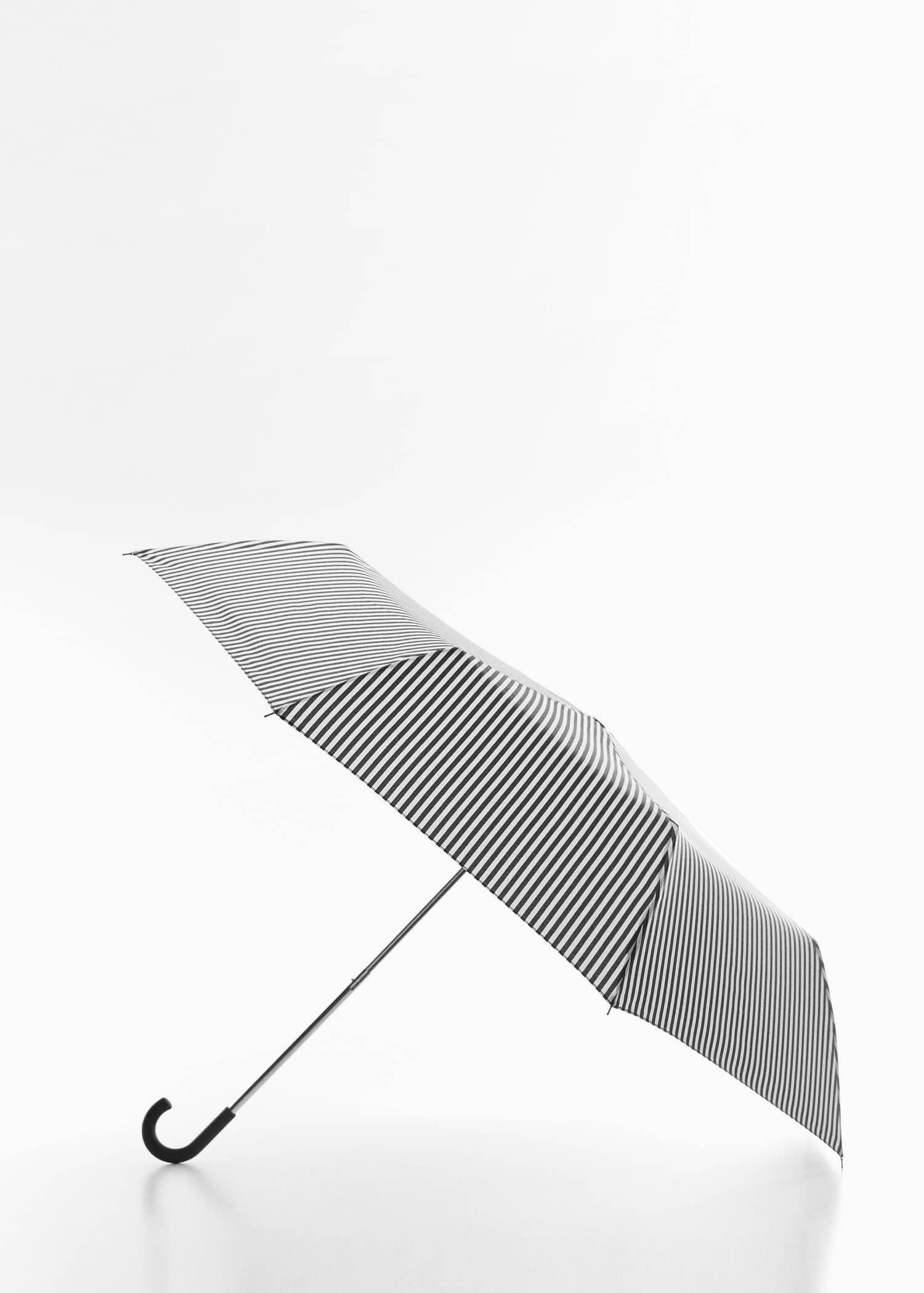 Paraguas plegable rayas
