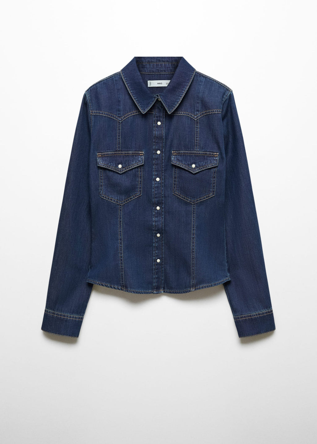Camisa vaquera bolsillos