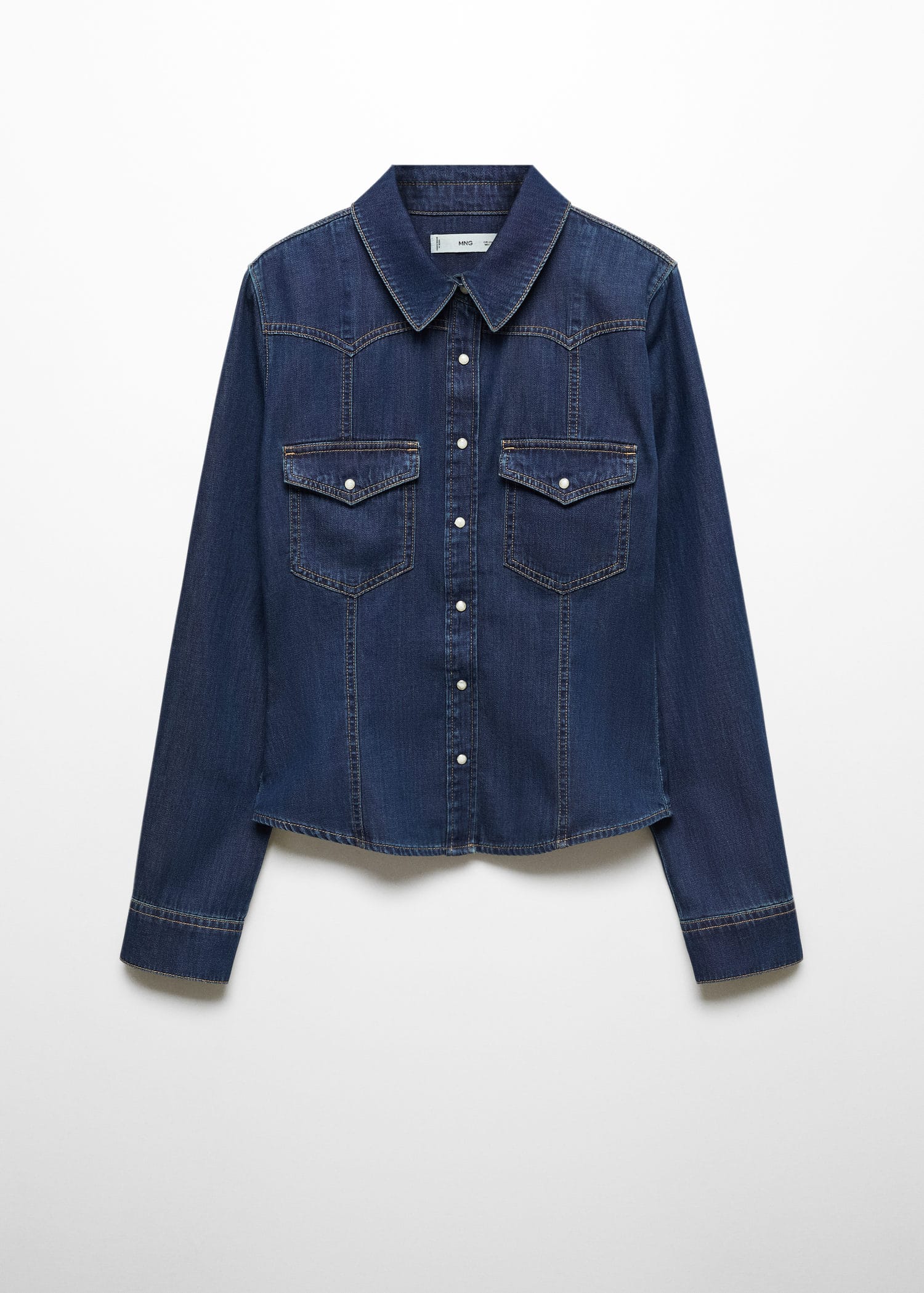 Camisa vaquera bolsillos