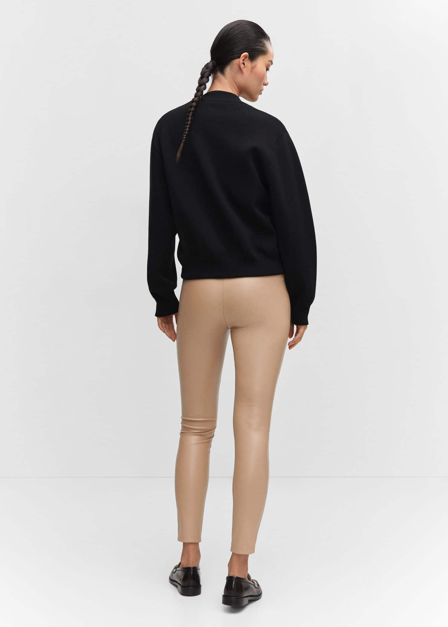 Leggings efecto piel