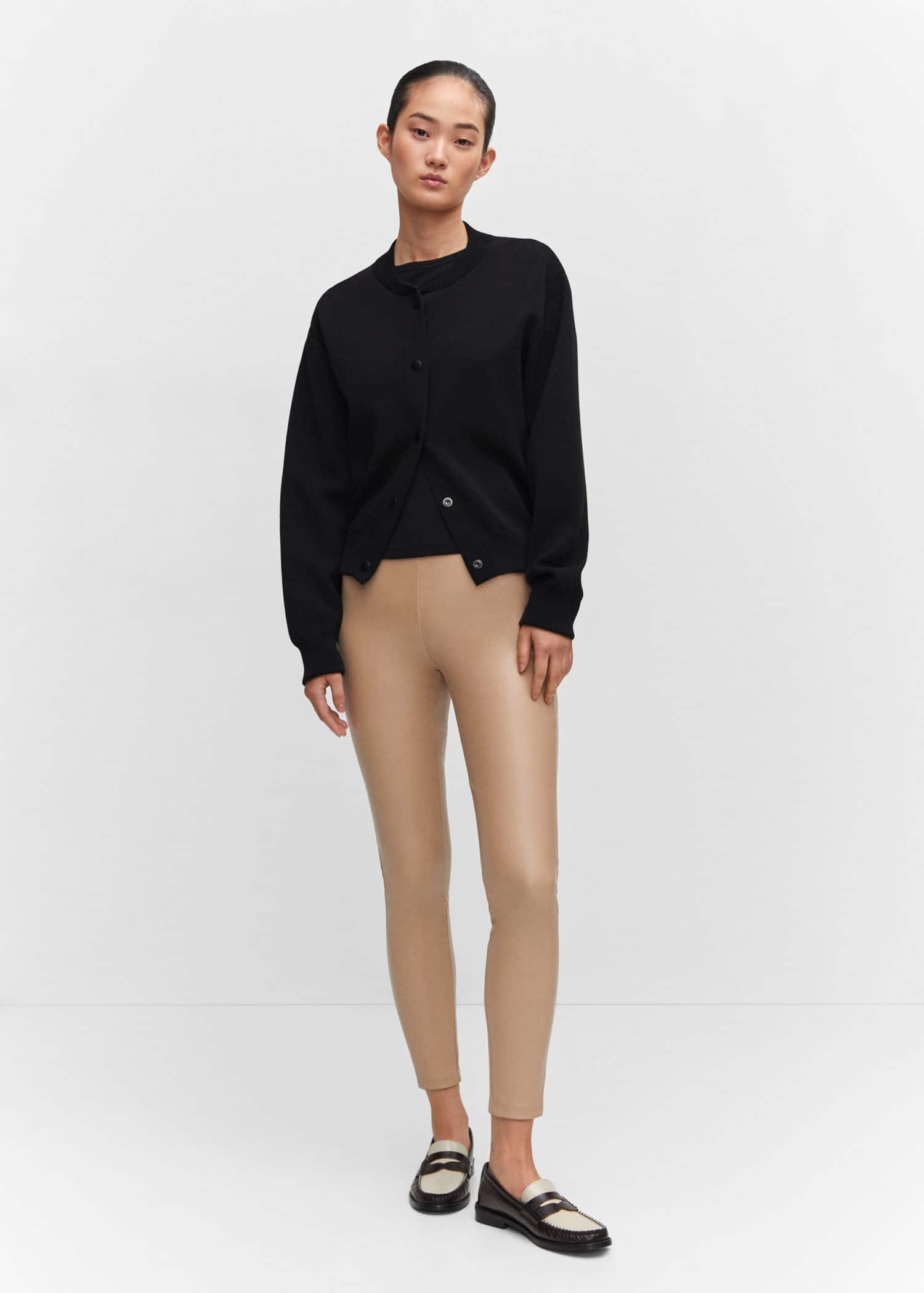 Leggings efecto piel