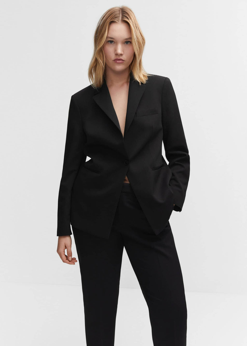 Pantalón recto traje