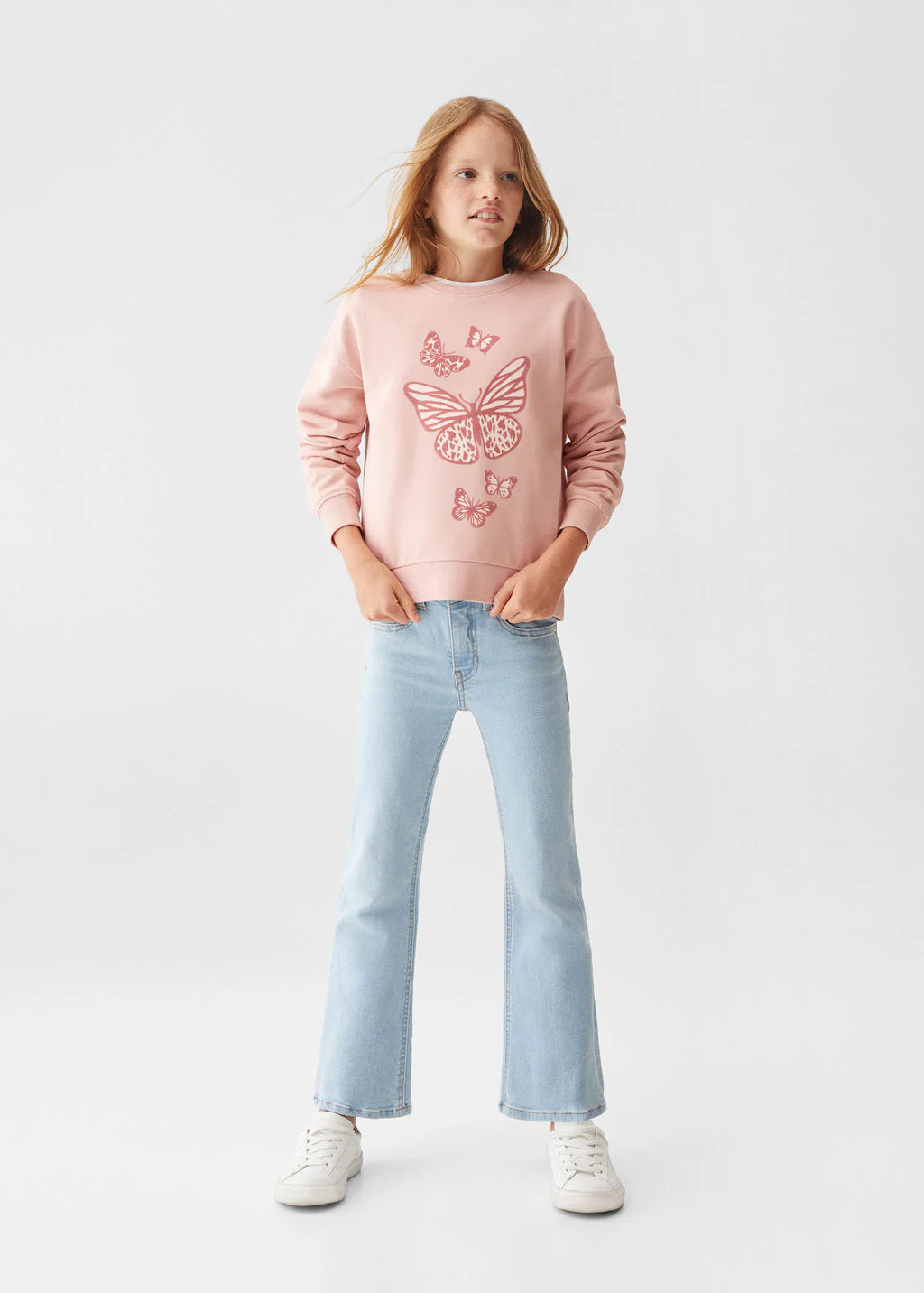 Sudadera algodón estampada