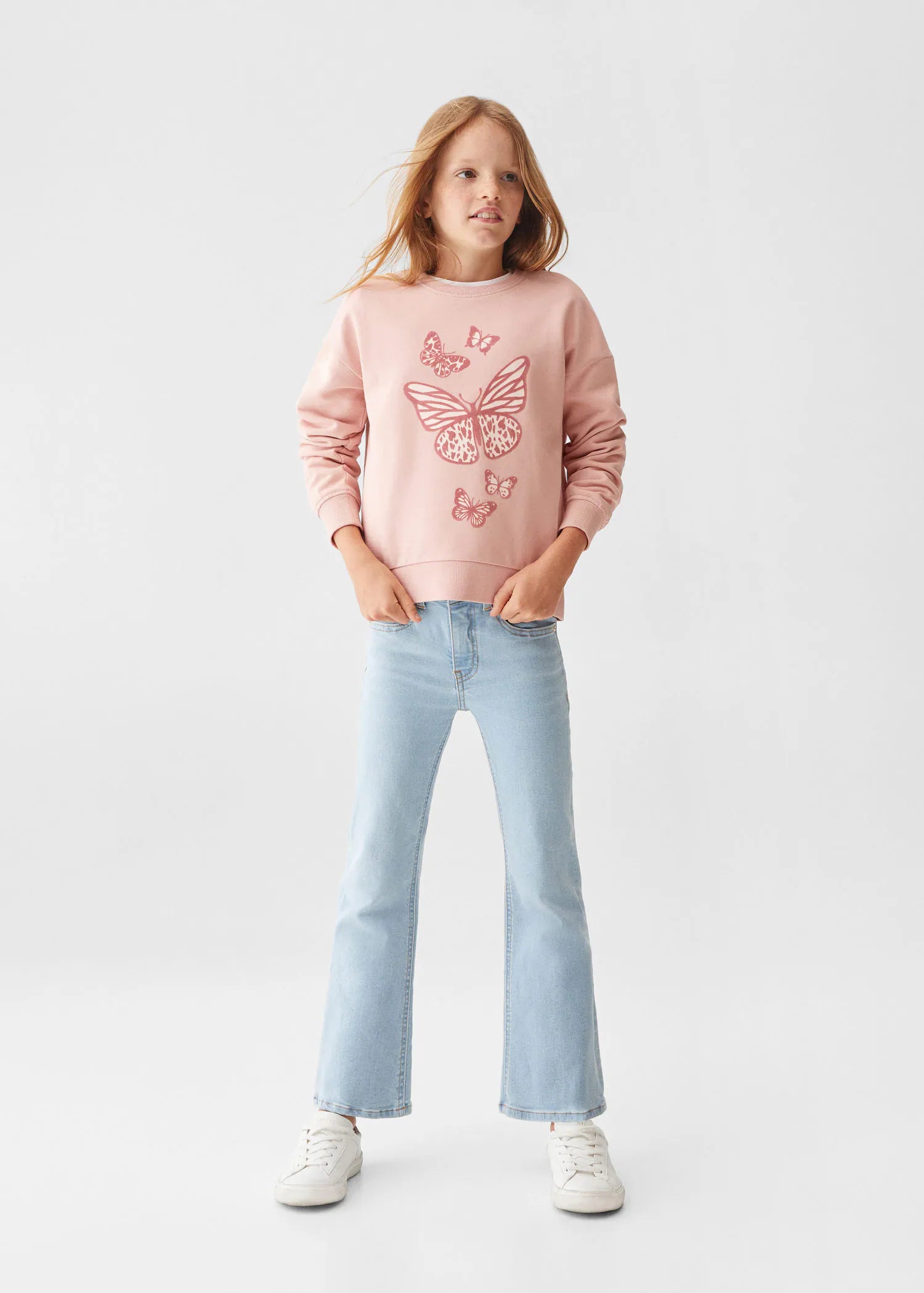 Sudadera algodón estampada