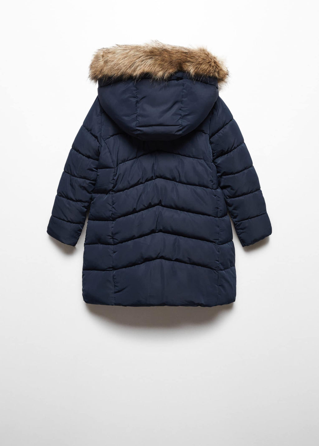 Anorak largo acolchado