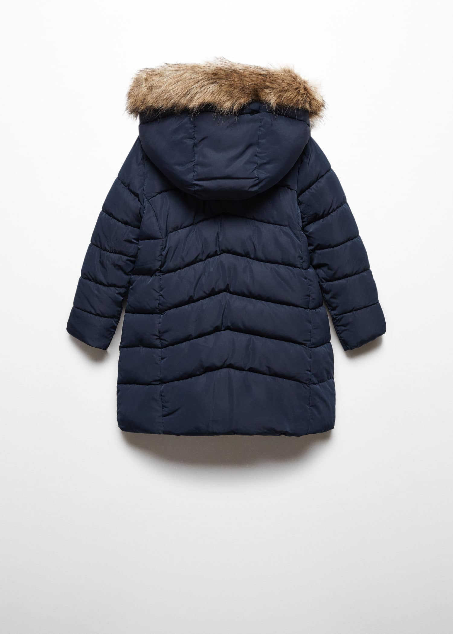 Anorak largo acolchado