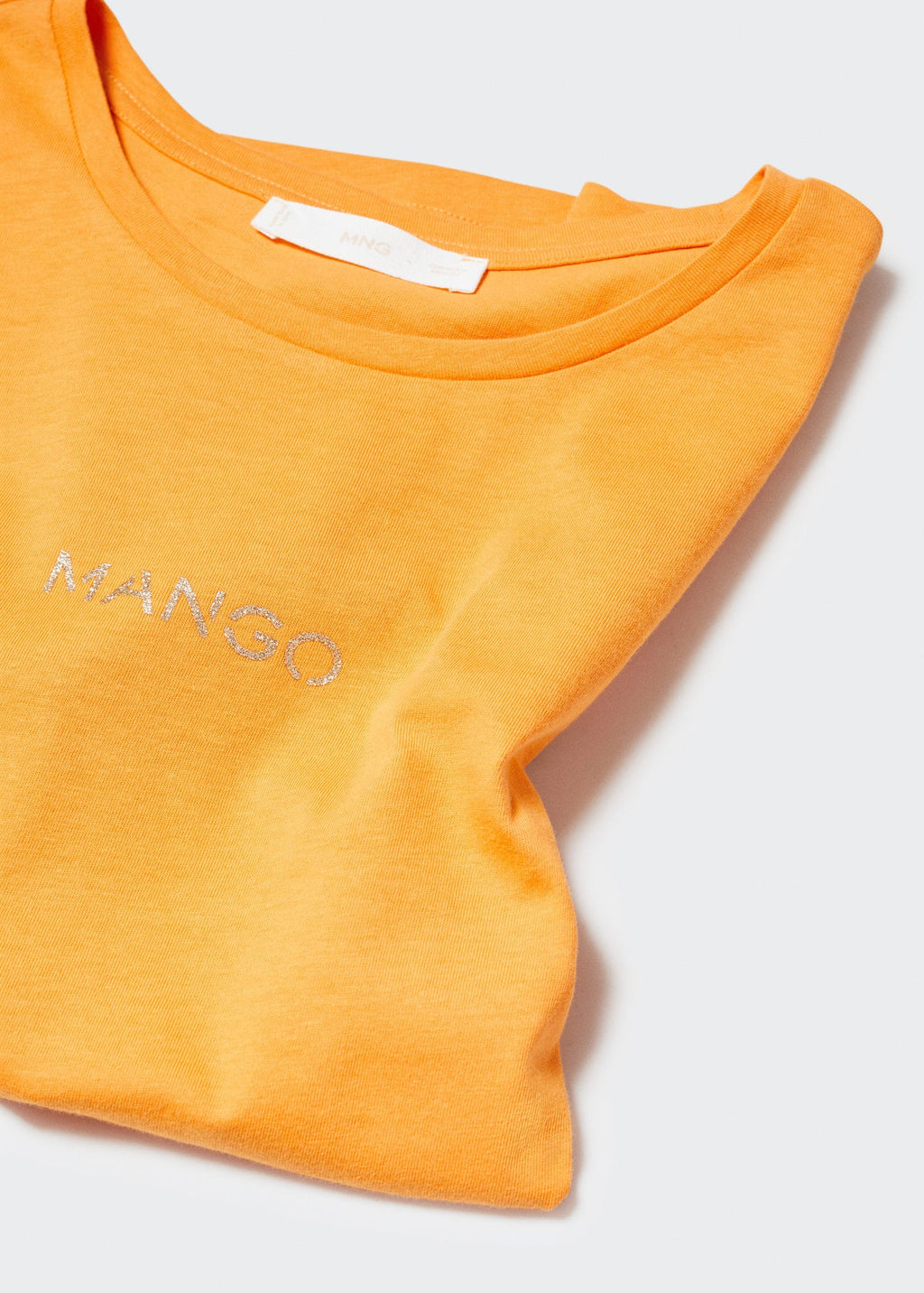 Camiseta logo metalizado