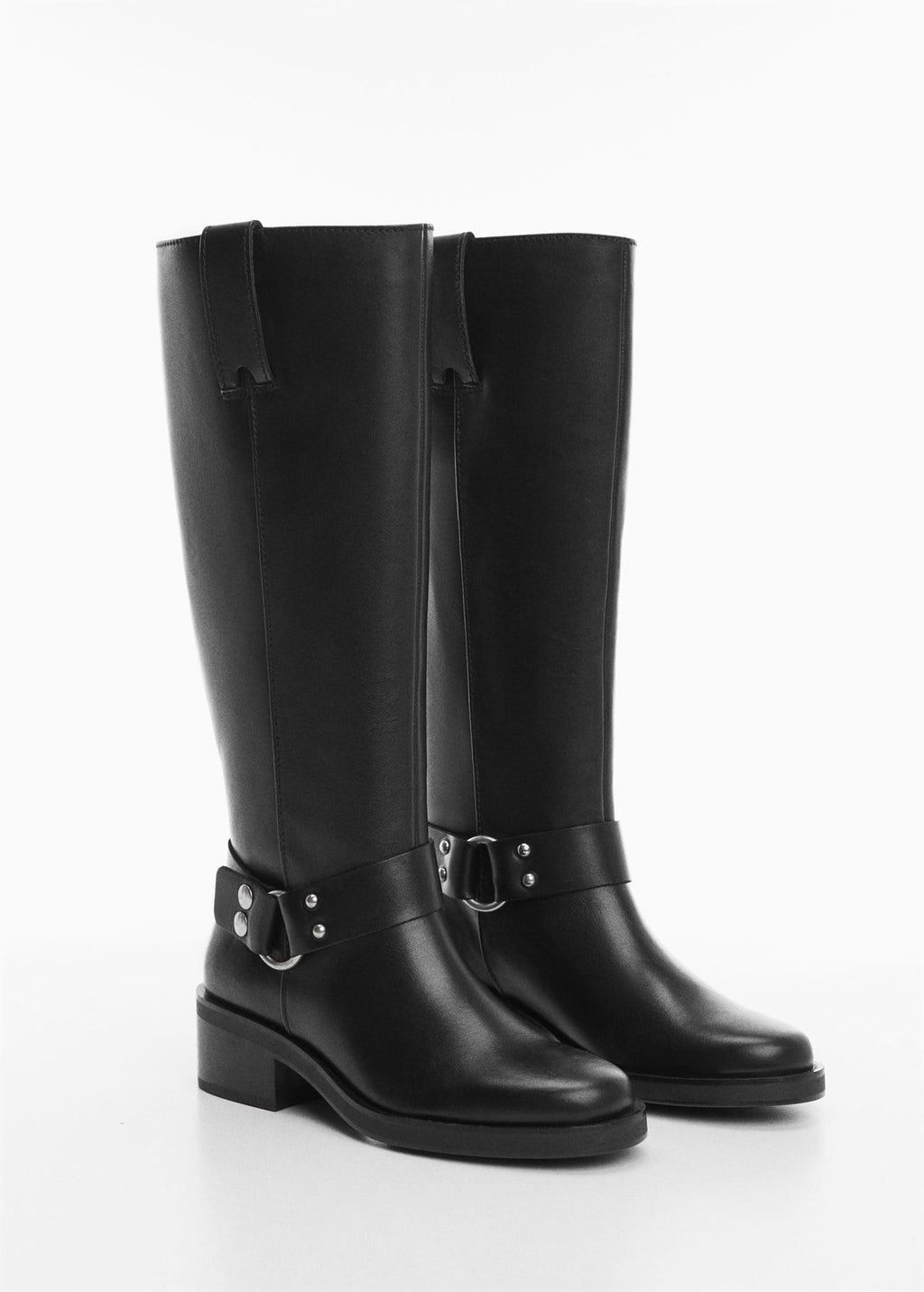 Botas piel hebilla