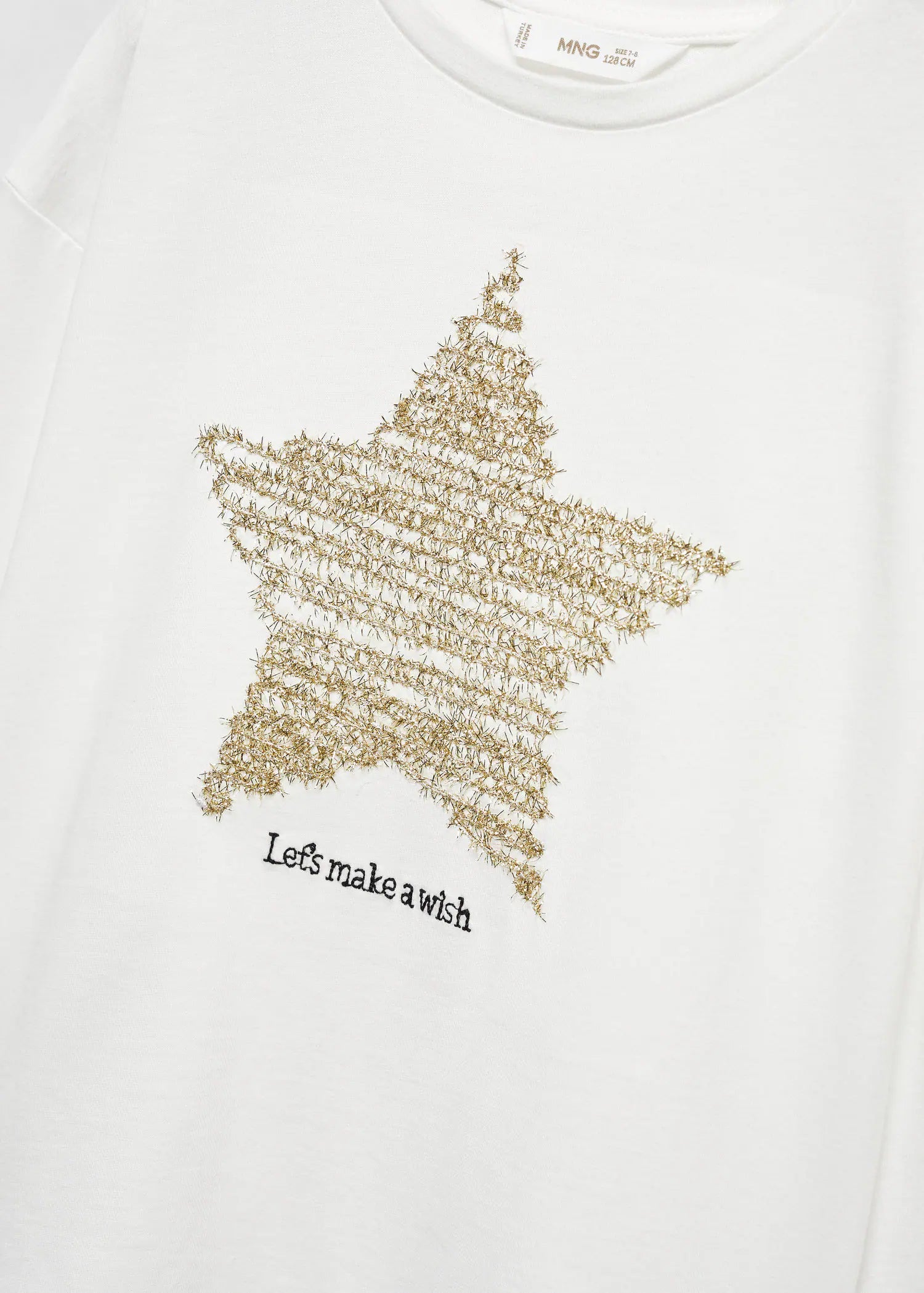 Camiseta manga larga estampada