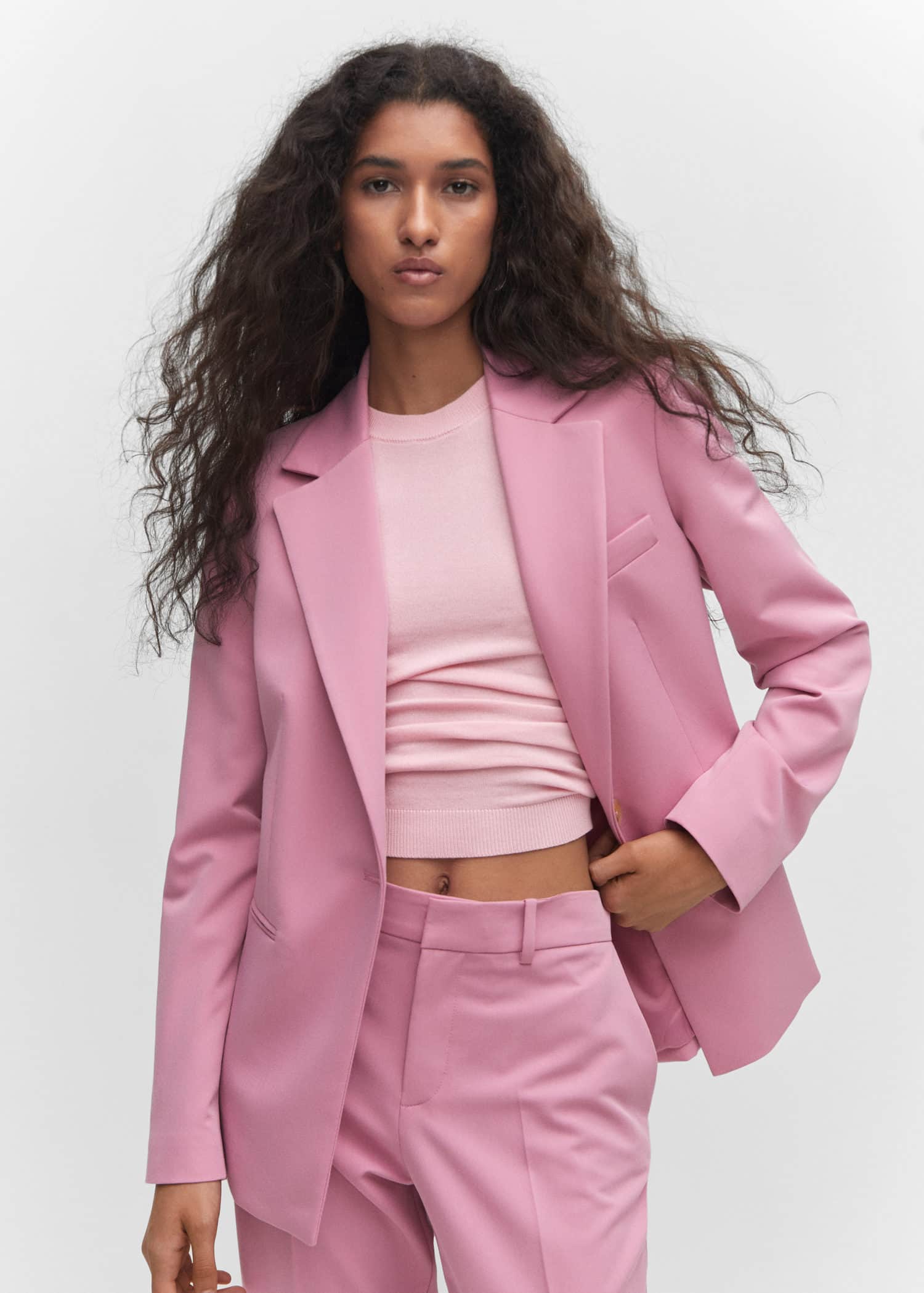 Americana traje entallada