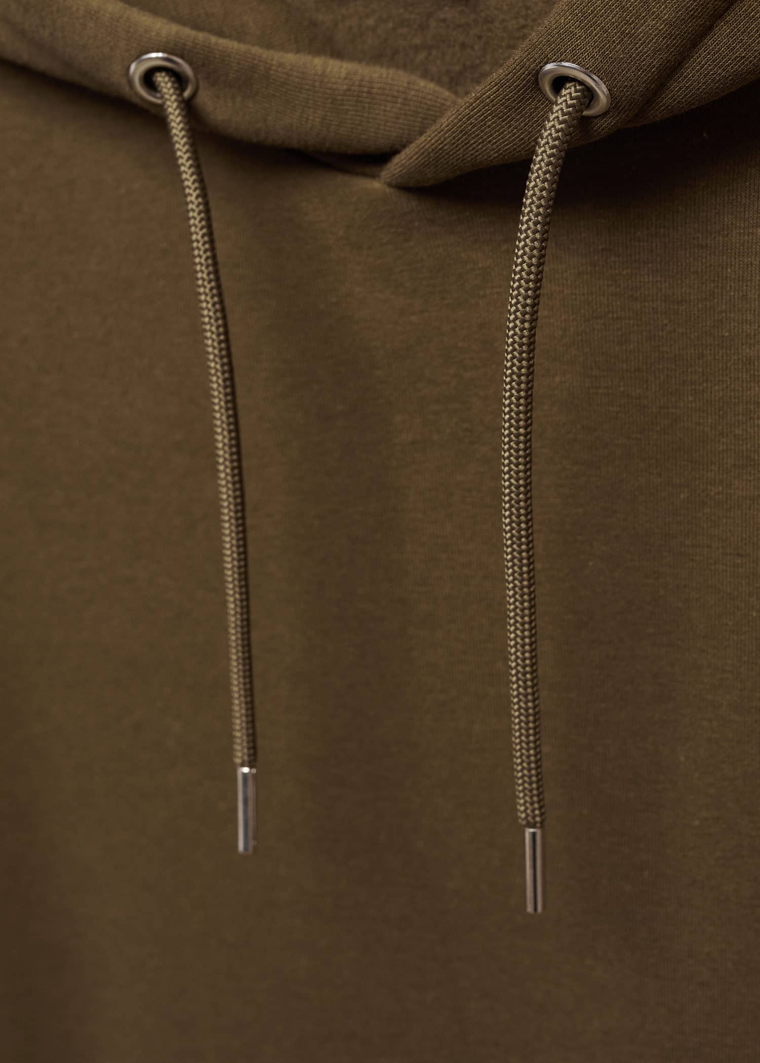 Sudadera algodón canguro capucha