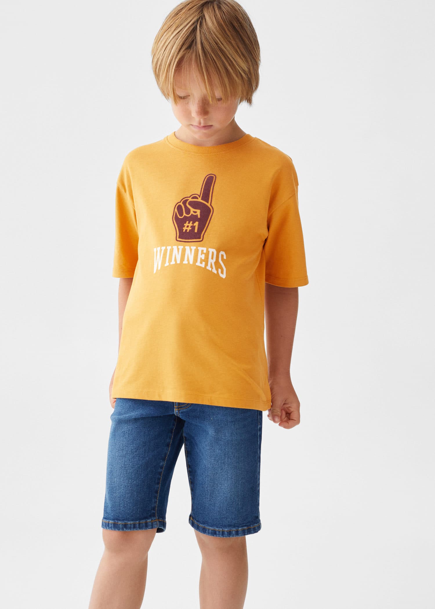 Camiseta estampada algodón