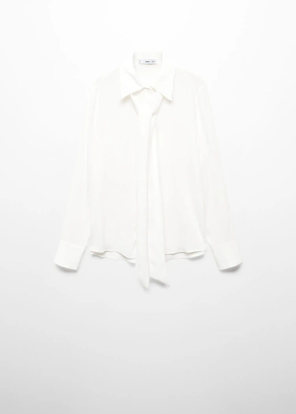 Blusa lazo cuello