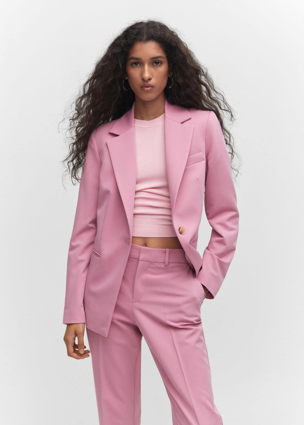 Pantalón recto traje