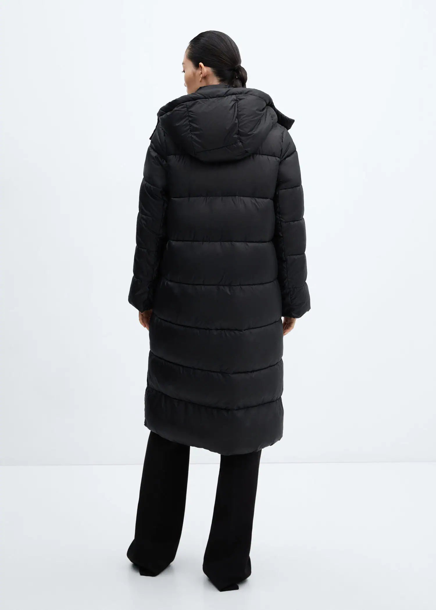 Anorak acolchado impermeable capucha