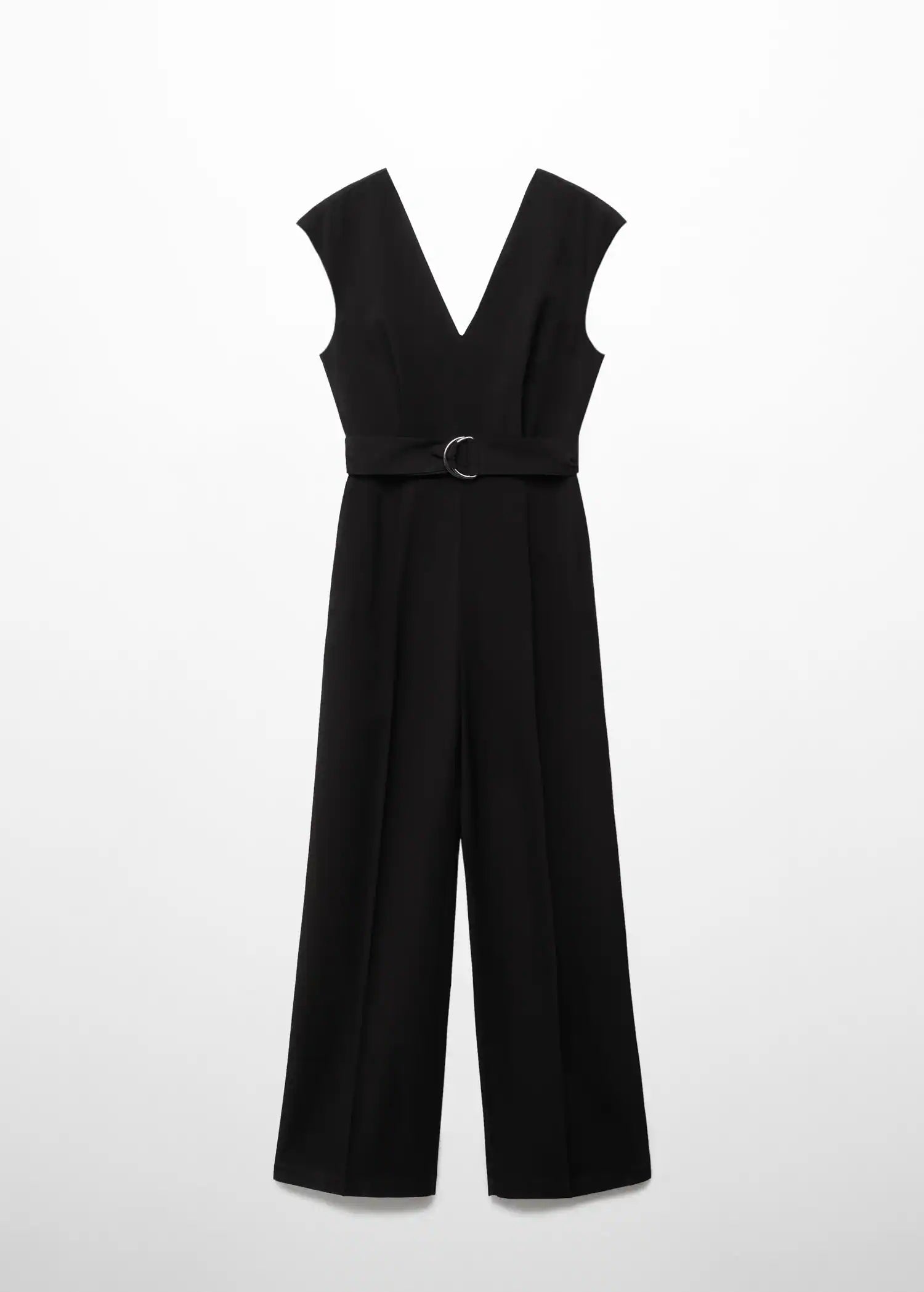 Mono cinturón cuello pico