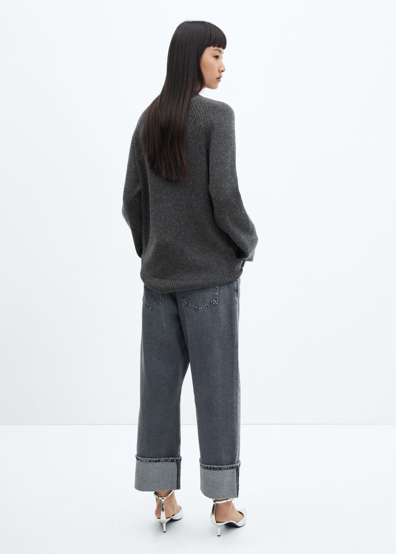 Jersey oversize cuello perkins