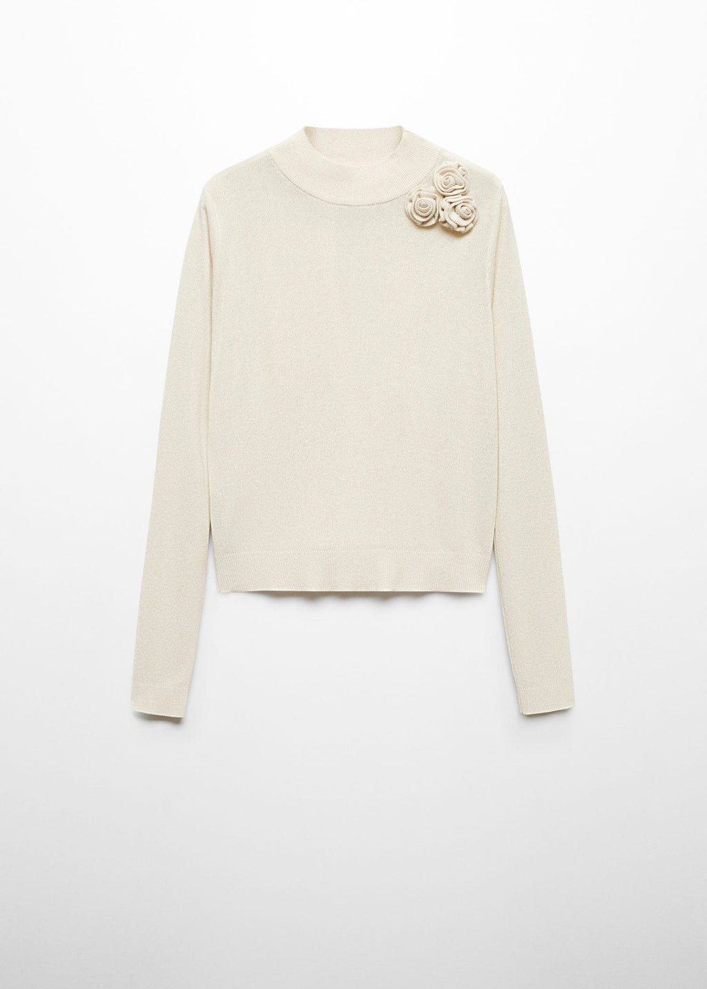 Jersey lúrex flores