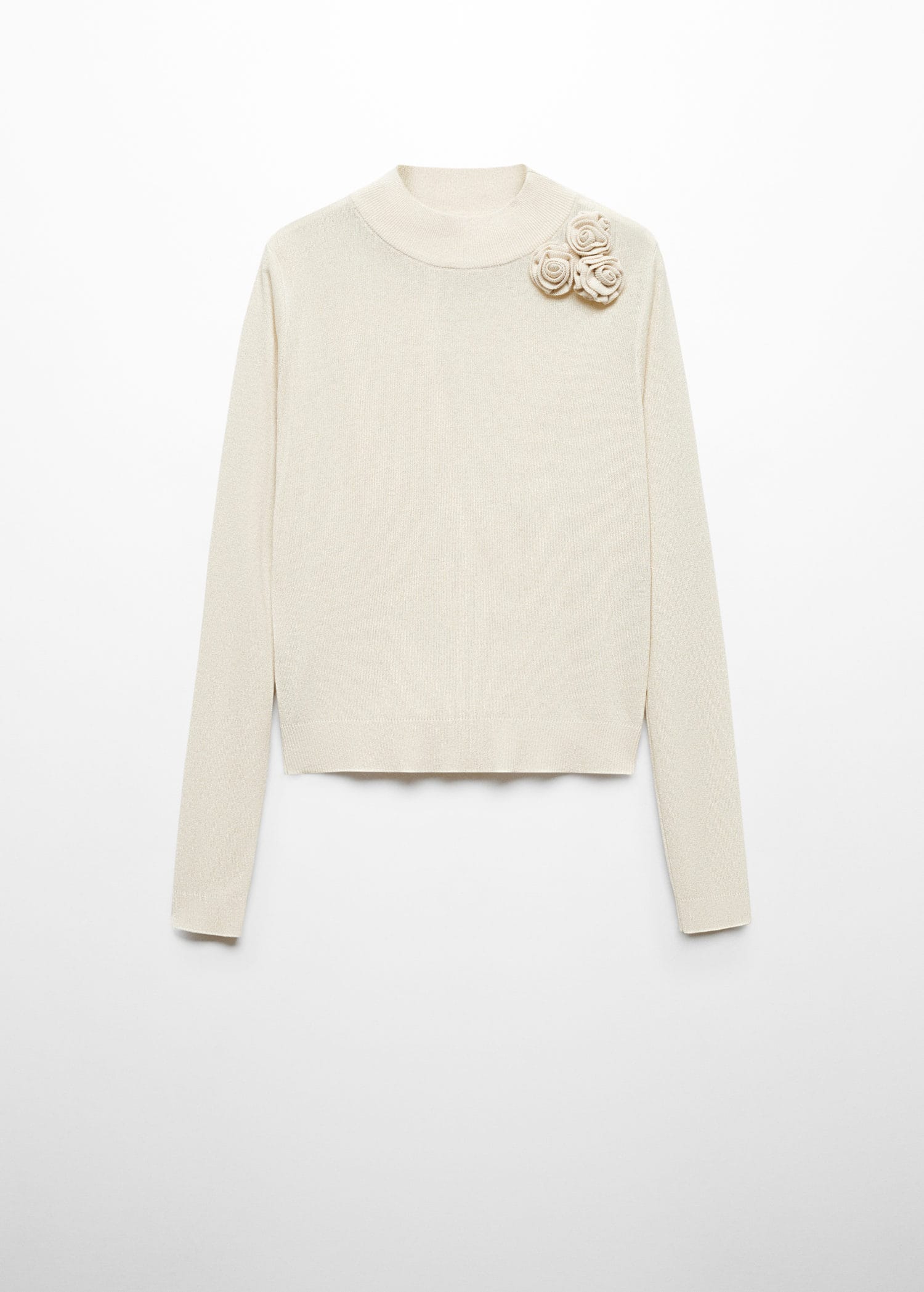 Jersey lúrex flores