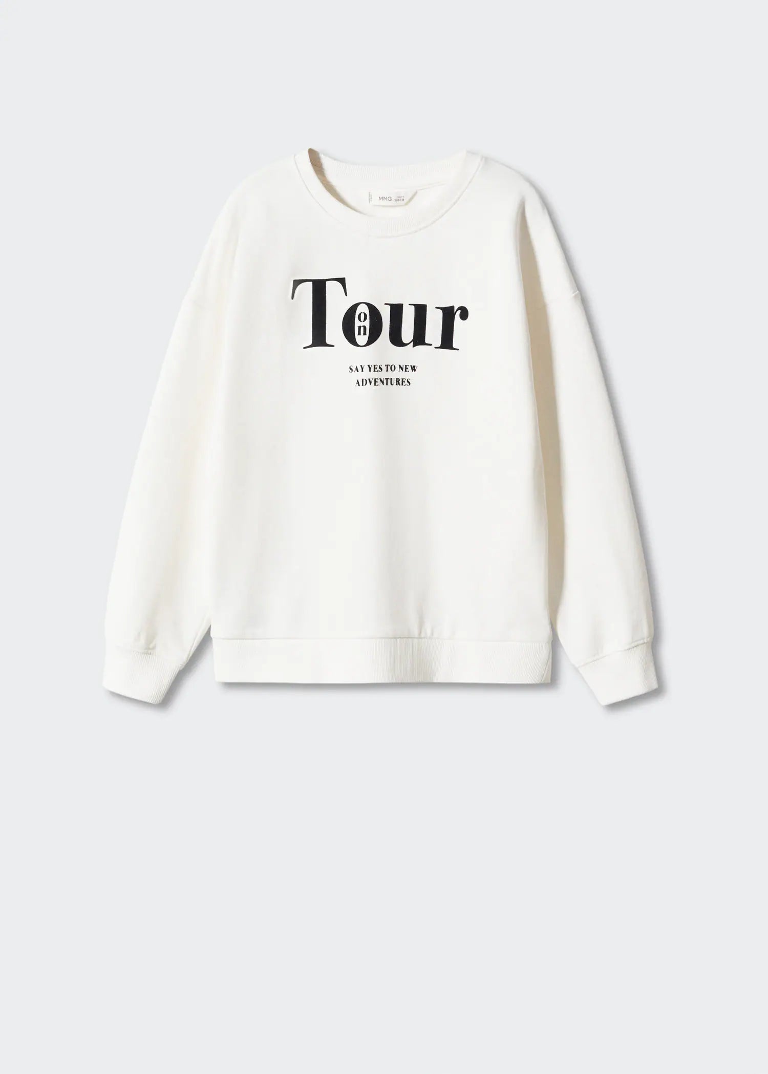 Sudadera algodón estampada