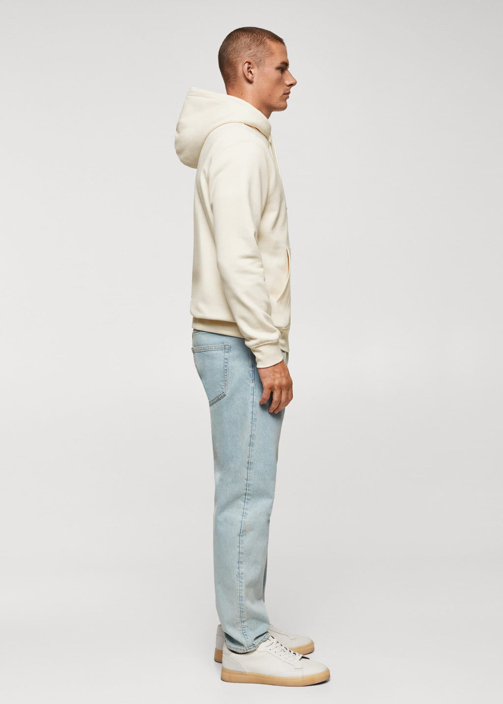 Sudadera algodón canguro capucha