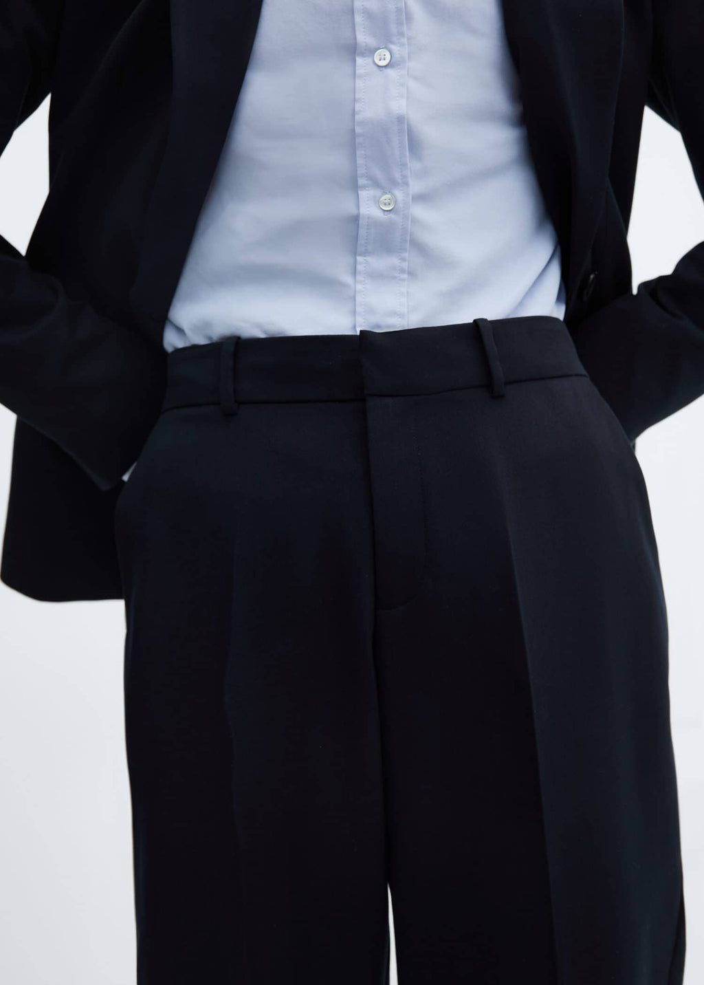 Pantalón recto traje