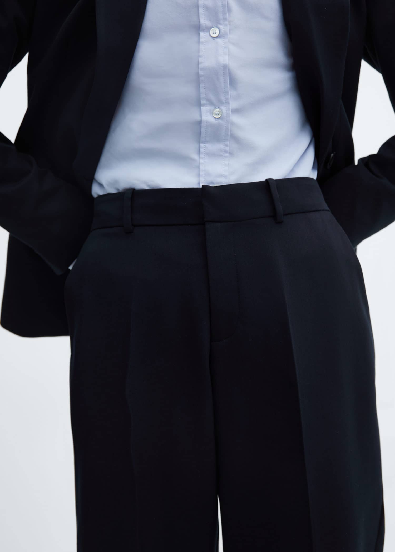 Pantalón recto traje
