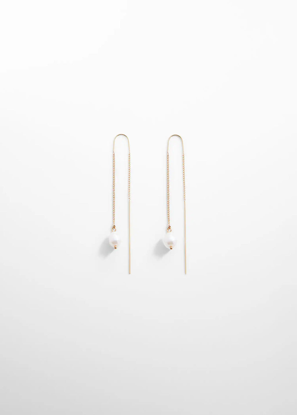 Pendientes hilo perla