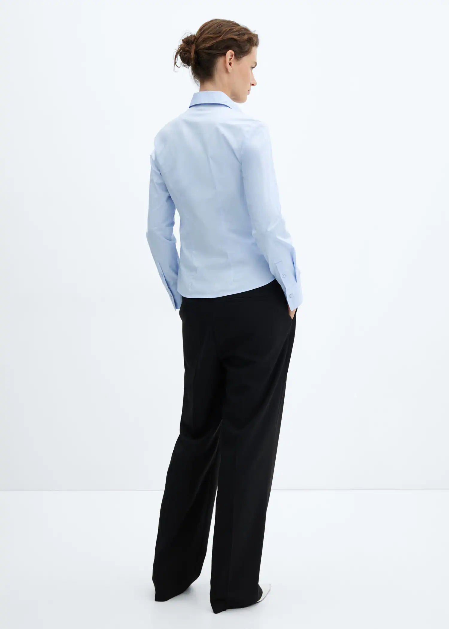 Camisa básica algodón