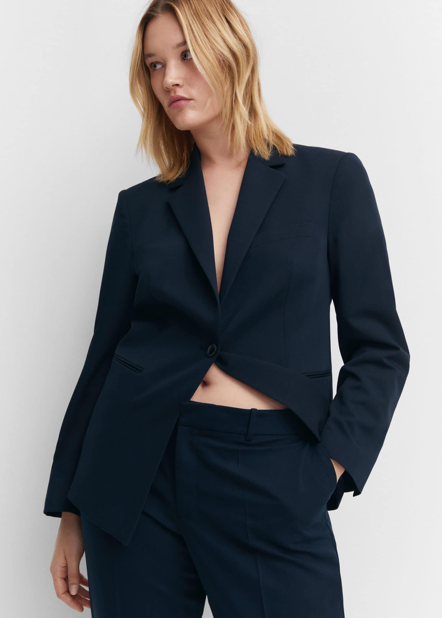 Pantalón recto traje