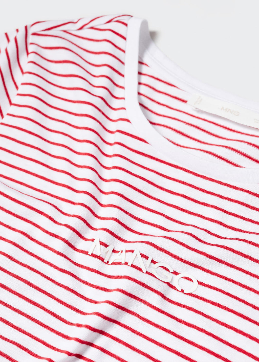 Camiseta rayas logo