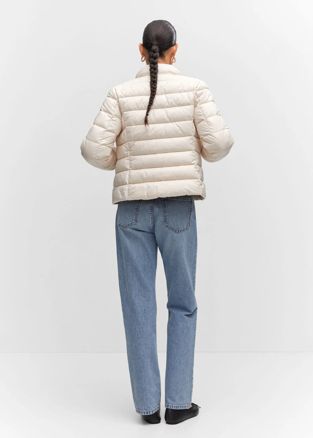 Anorak acolchado bolsillos