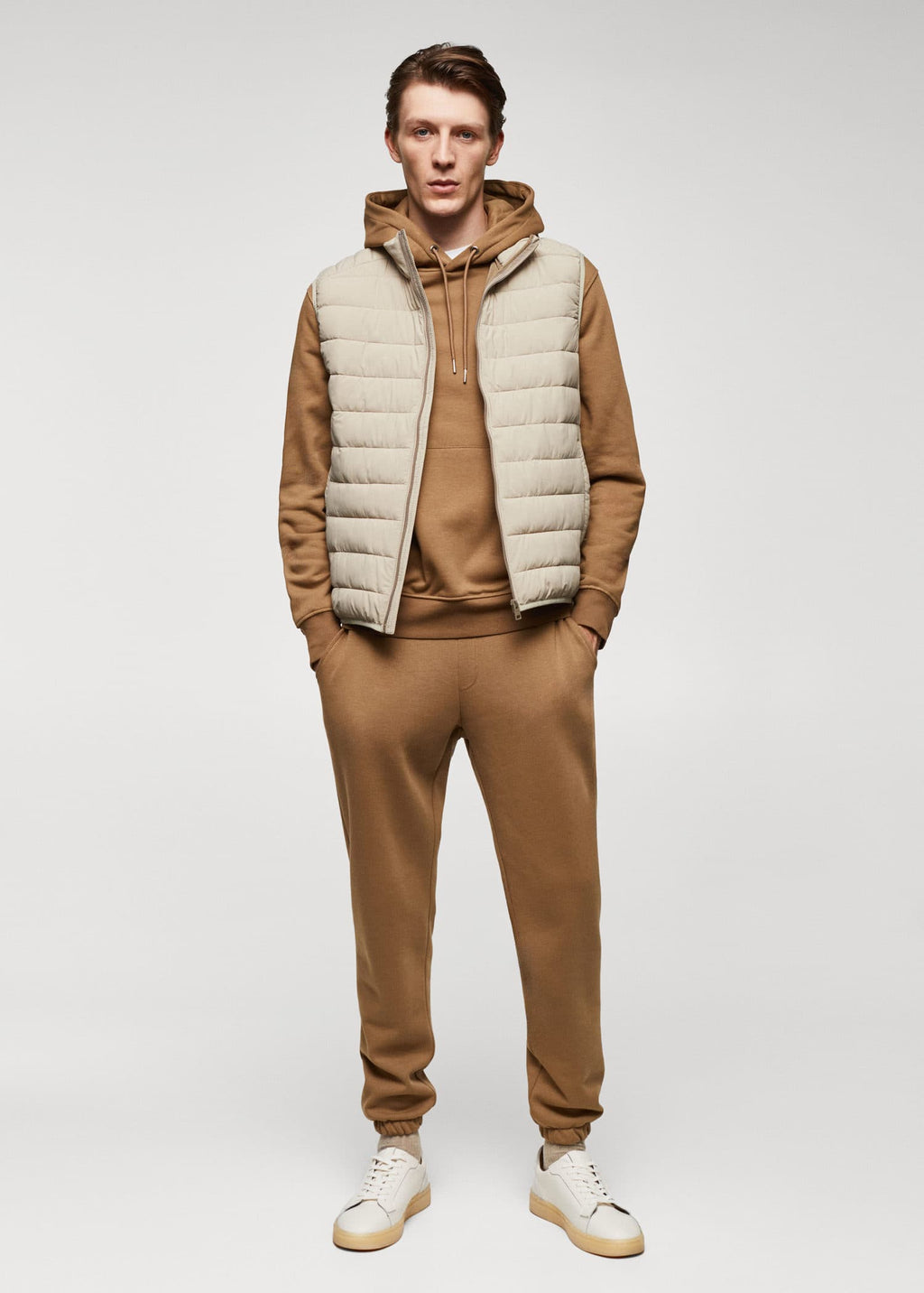 Sudadera algodón canguro capucha