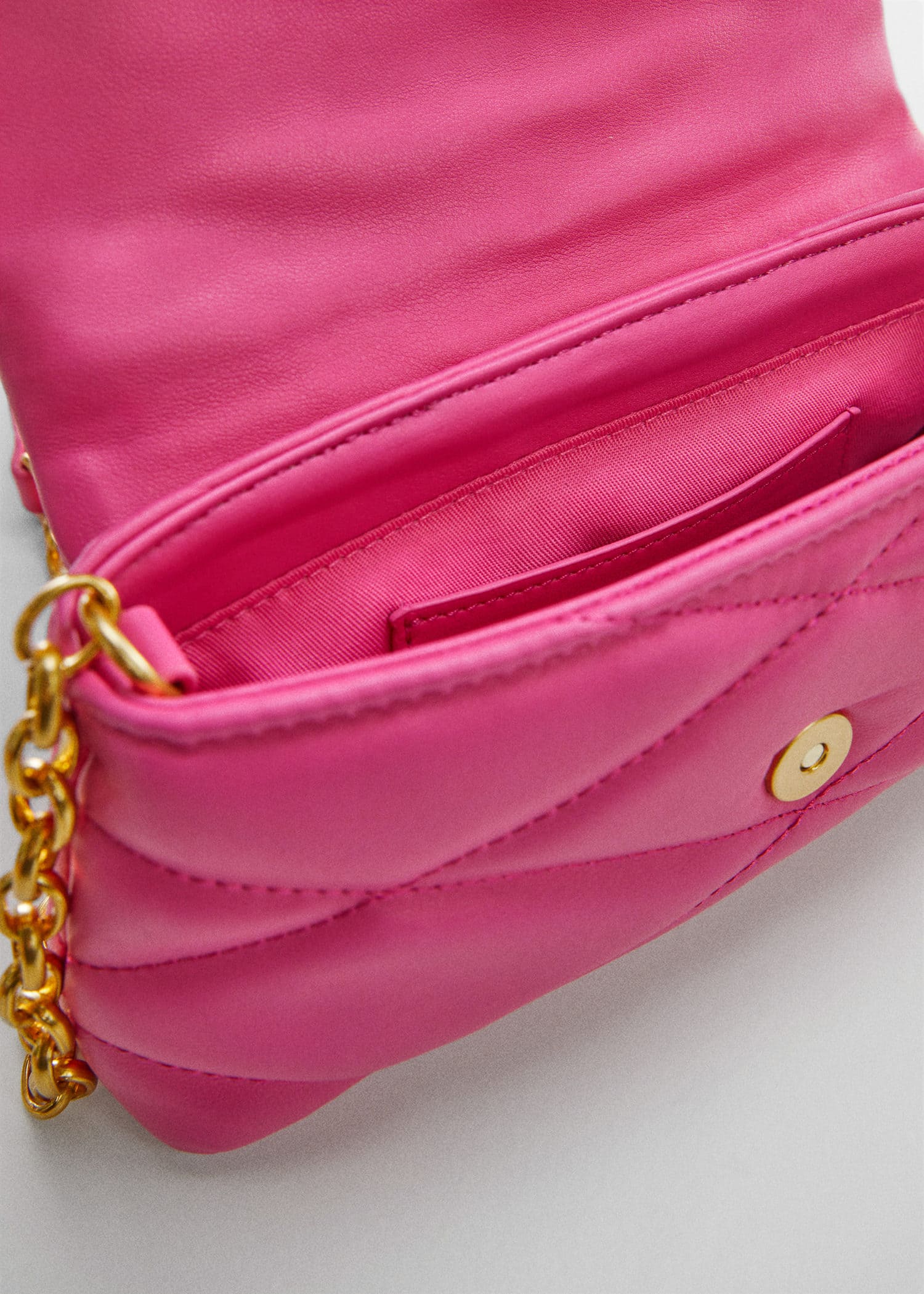 Bolso cadena acolchado