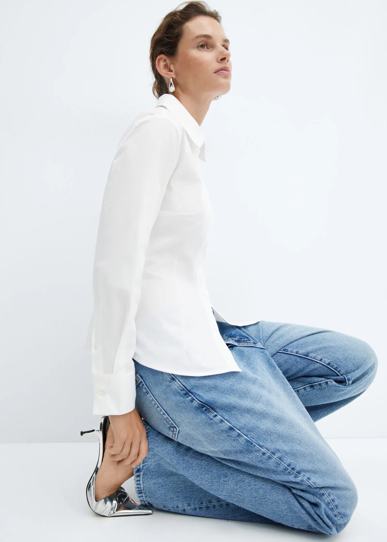 Camisa básica algodón