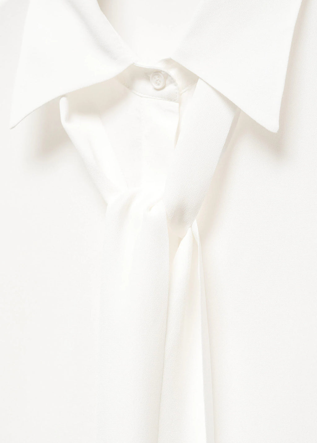 Blusa lazo cuello