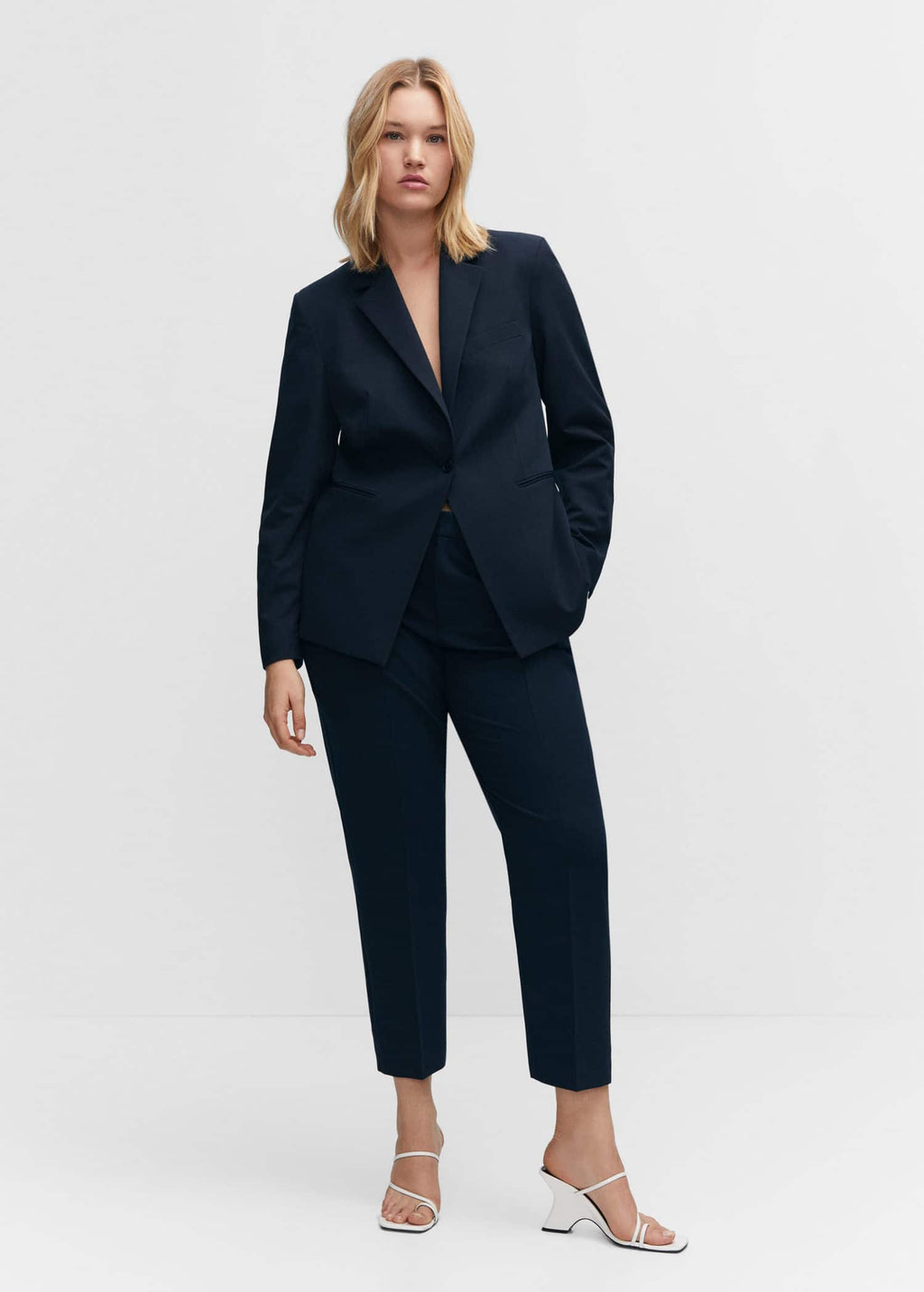 Americana traje entallada
