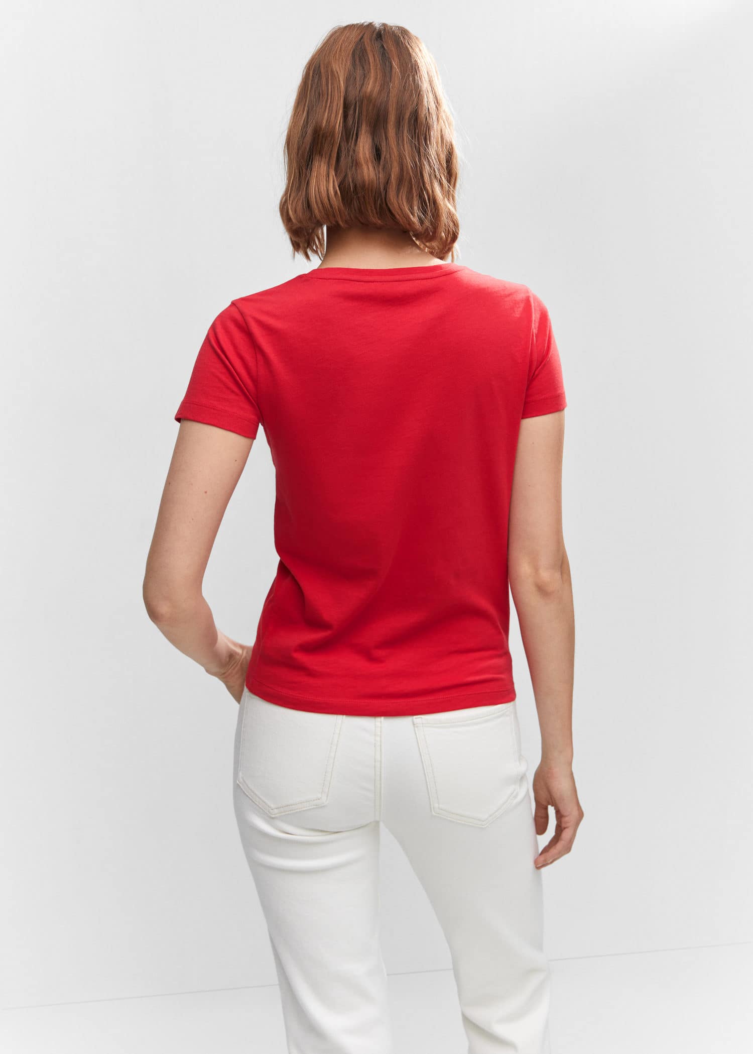 Camiseta logo metalizado