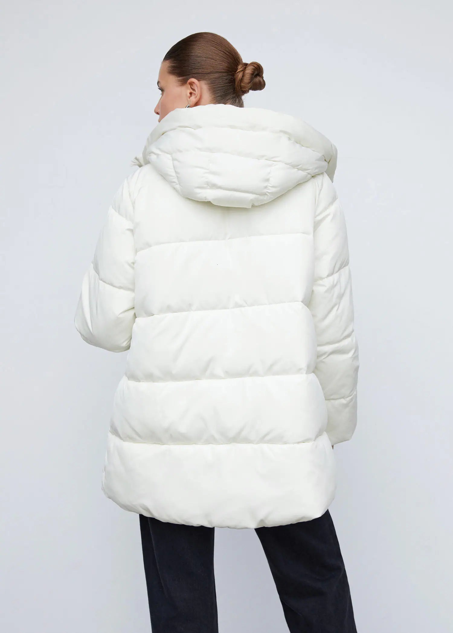 Anorak acolchado capucha