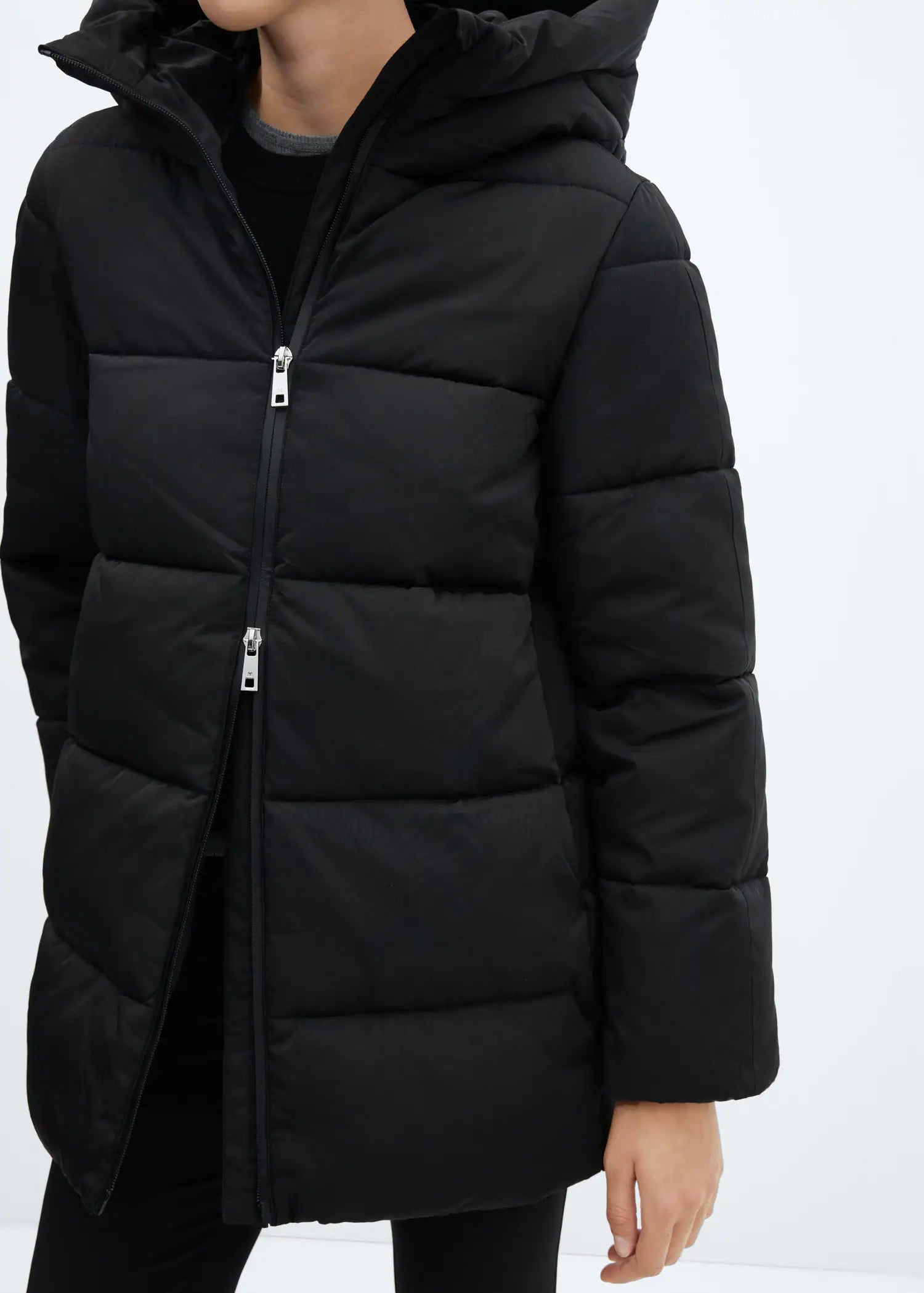 Anorak acolchado capucha